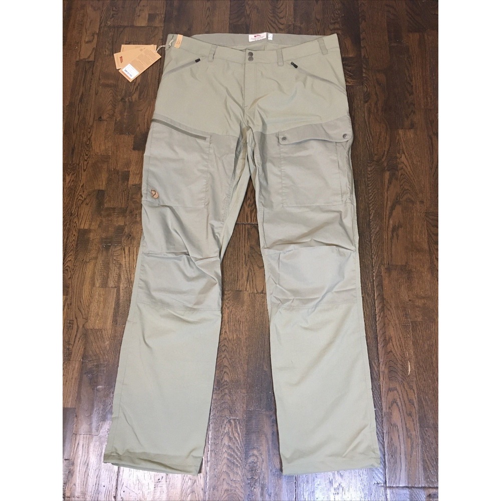Fjallraven Abisko Midsummer Trousers Men’s 40x34 Hiking Cargo Pant Ripstop EU 58